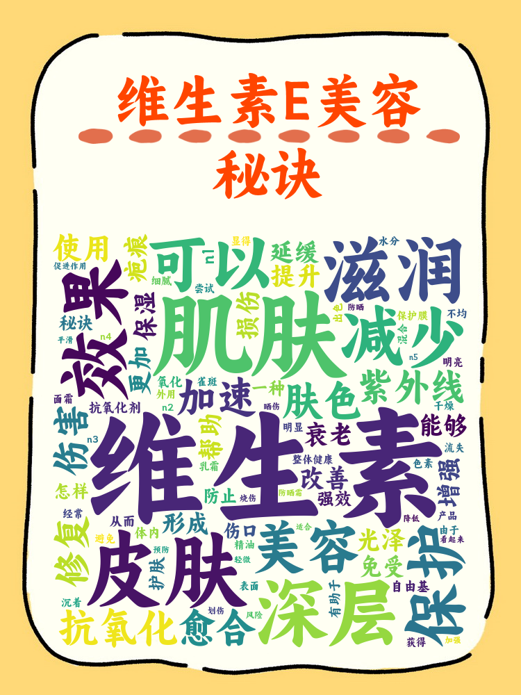 维生素e能祛斑吗(脸上涂维生素e能祛斑吗)